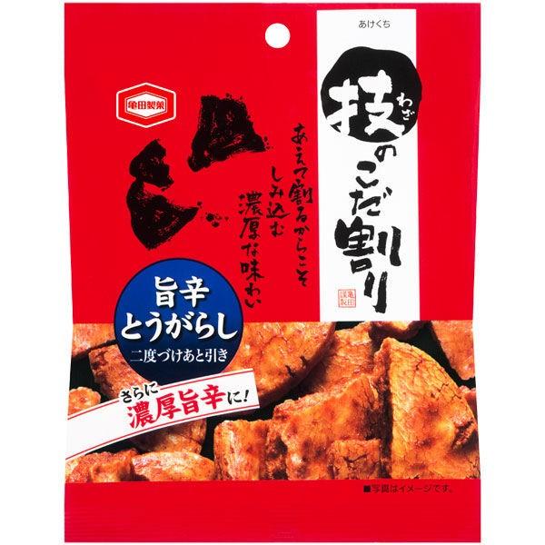 亀田製菓 技のこだ割り旨辛とうがらし 3袋 おつまみ せんべい|y-lohaco|02