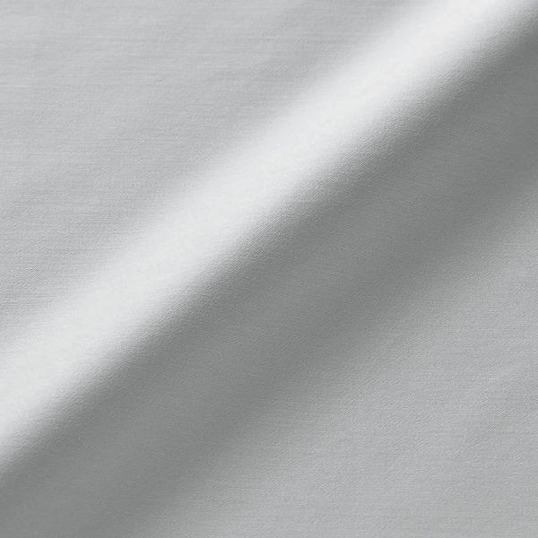 無印良品 綿高密度織ボックスシーツ S 100×200×18-28cm用 ライトグレー 良品計画|y-lohaco|02