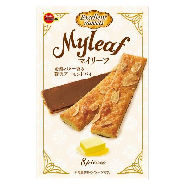 マイリーフ 8枚 3箱 ブルボン チョコレート|y-lohaco|02