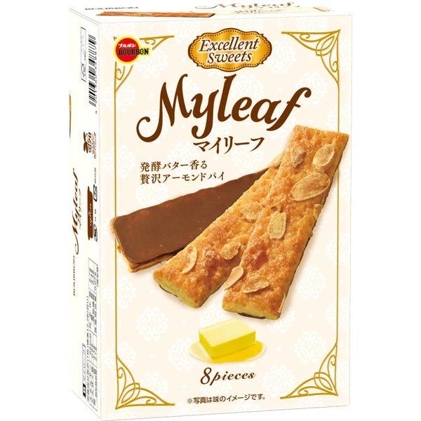 マイリーフ 8枚 3箱 ブルボン チョコレート|y-lohaco|05
