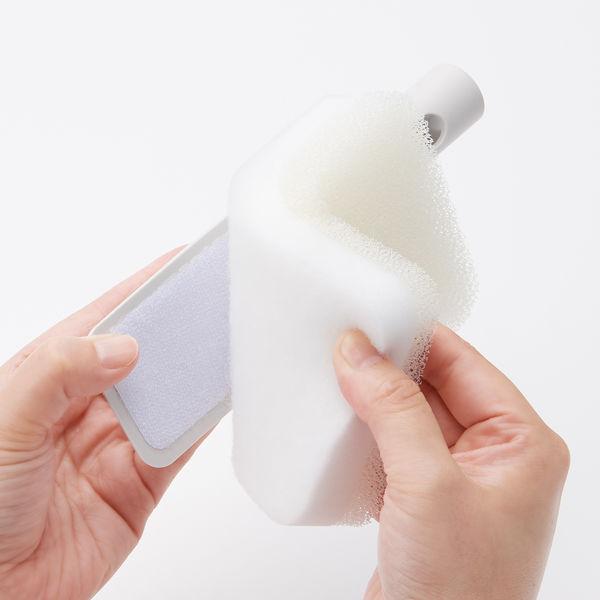 無印良品 掃除用品システム/バス用替えスポンジ 約幅8.5×奥行15×厚さ3cm 1セット(4個) 良品計画|y-lohaco|05