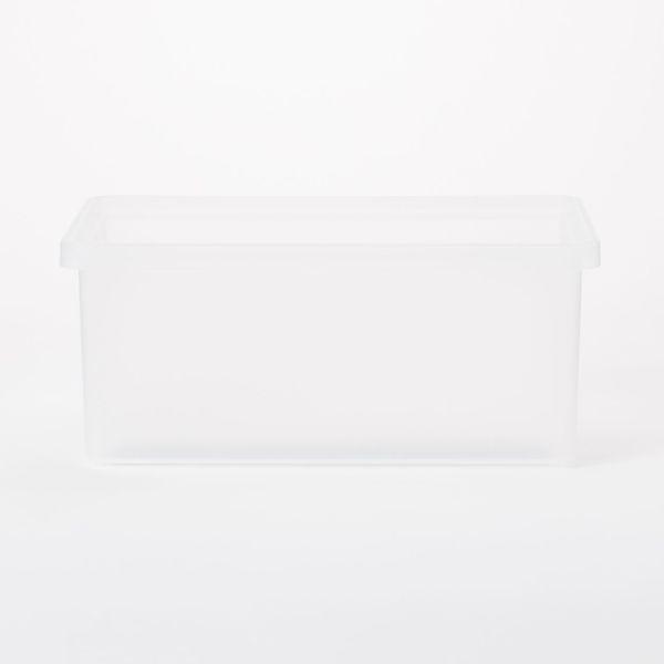 無印良品 ポリプロピレン収納ボックス・中 幅37×奥行25×高さ16cm 1セット(4個) 良品計画|y-lohaco|03