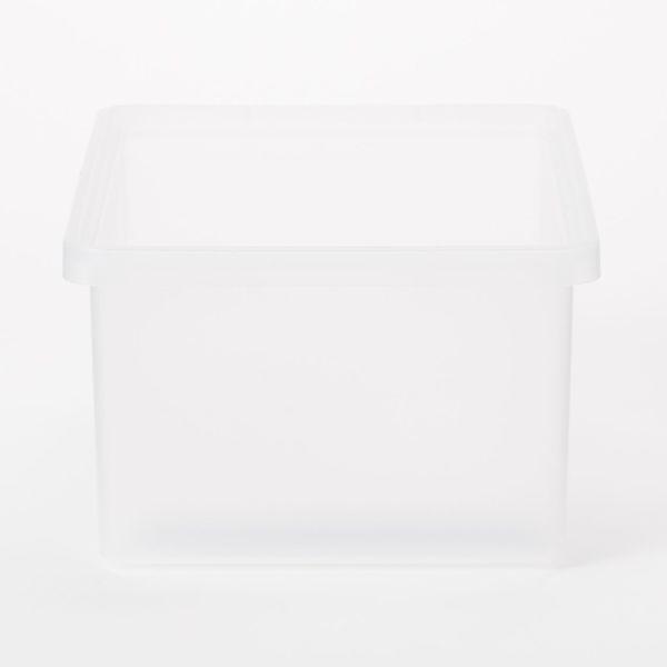 無印良品 ポリプロピレン収納ボックス・中 幅37×奥行25×高さ16cm 1セット(4個) 良品計画|y-lohaco|04