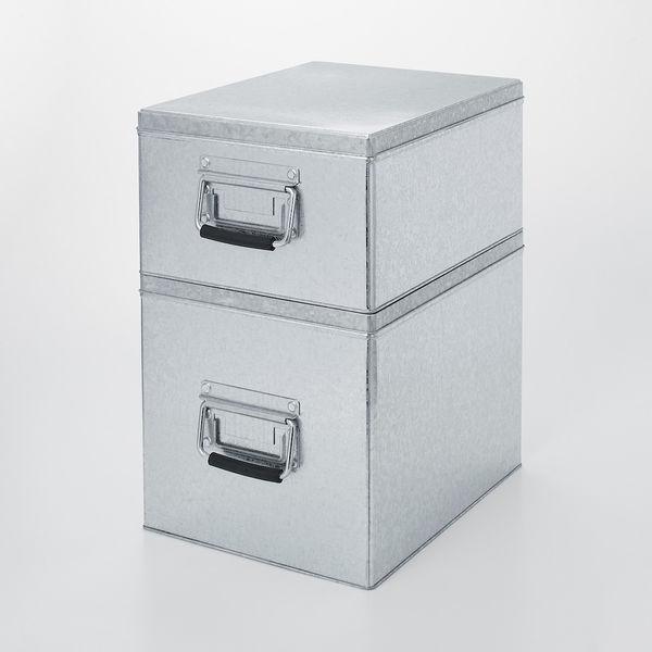 無印良品 トタンボックス 大 高さ16cmタイプ 1セット(3個) 良品計画|y-lohaco|08