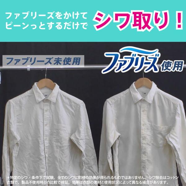 ファブリーズ 布用 W除菌+消臭 スプレー アルコール成分 無香料 本体 370mL 1個 P&G|y-lohaco|06