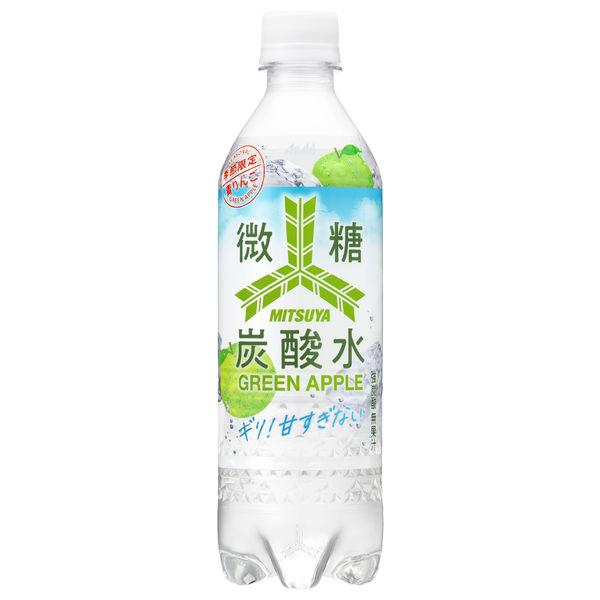 アサヒ飲料 三ツ矢 微糖炭酸水グリーンアップル 490ml 1セット(6本)|y-lohaco|02