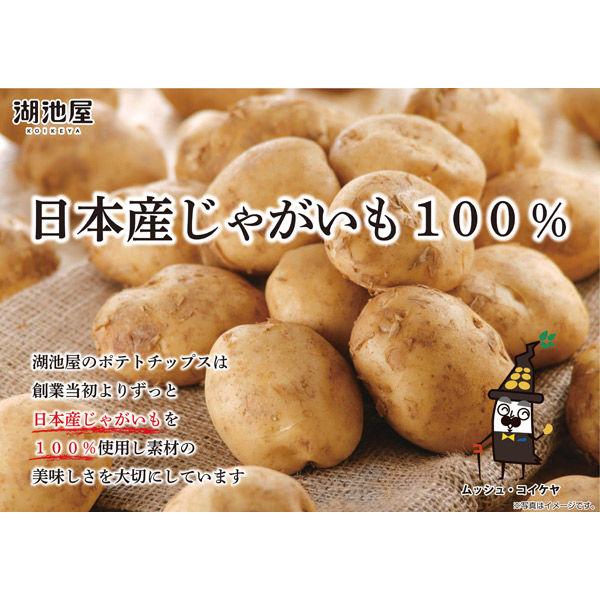 4連 KOIKEYA PRIDE POTATO 芋まるごと 食塩不使用 6袋 湖池屋 おつまみ ポテトチップス スナック菓子|y-lohaco|06