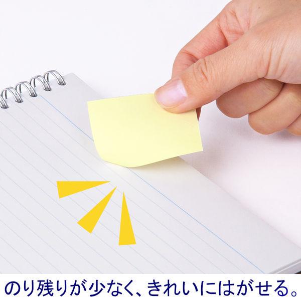 アスクル 付箋 ふせん 貼ってはがせるオフィスのノート 38×50mm パステルカラー 4色セット 60冊(20冊×3パック) オリジナル|y-lohaco|06