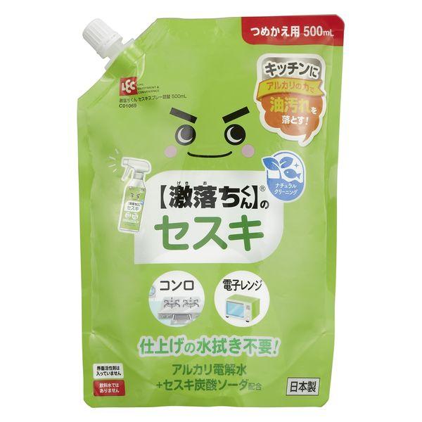 ナチュラルクリーニング 激落ちくん セスキスプレー 詰め替え 500mL 1セット(3個) レック|y-lohaco|02