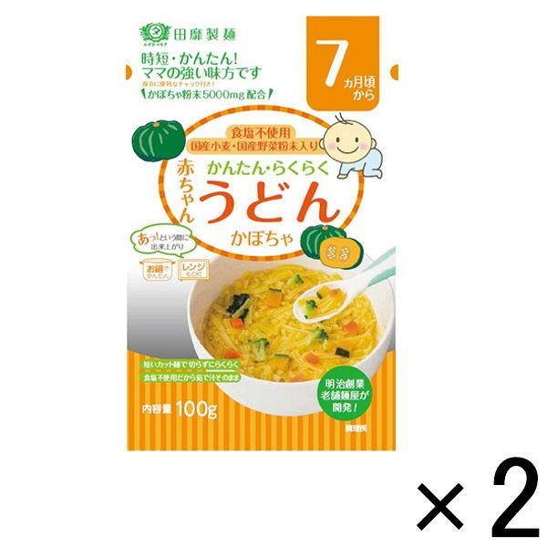 35 Off 7ヵ月頃から 田靡製麺 赤ちゃんうどん かぼちゃ 100g 1セット
