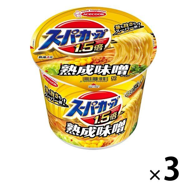 一部予約販売中 カップ麺 スーパーカップmax マックス みそラーメン 138g 1セット 3個 エースコック624円 Aynaelda Com