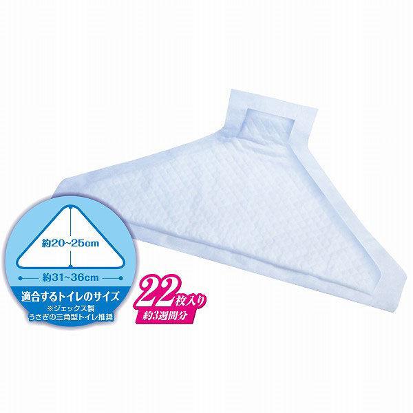 ヒノキア 三角トイレシーツ 22枚入×3袋 ジェックス|y-lohaco|03