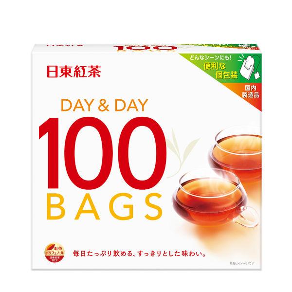 日東紅茶 デイamp;デイ ティーバッグ 100バッグ入 1箱 限定特価 送料無料カード決済可能