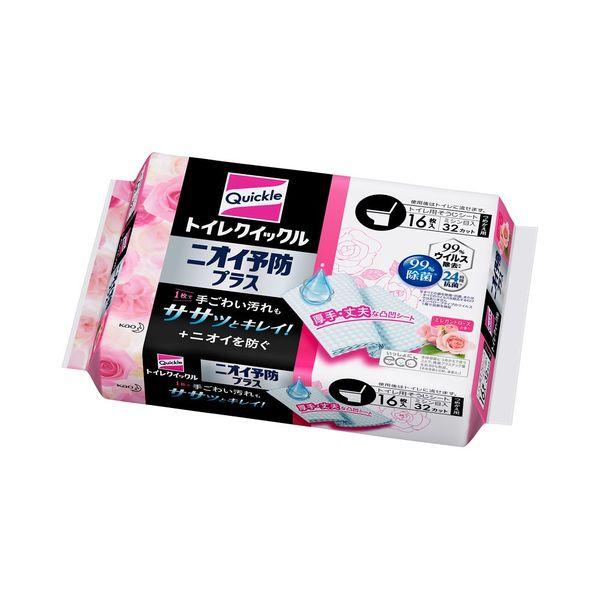 トイレクイックル ニオイ予防プラス エレガントローズの香り 詰め替え 1セット(3パック)花王|y-lohaco|02