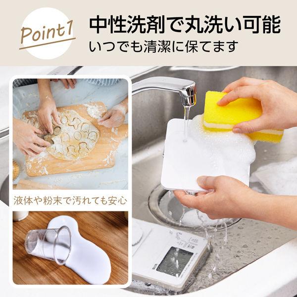 タニタ(TANITA) 洗えるキッチンスケール 3kgホワイト KW320 計量器 防水 デジタルスケール お菓子作り パン作り おうち時間|y-lohaco|03