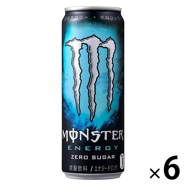 大幅値下げランキング アサヒ飲料 モンスター エナジー ゼロシュガー 355ml 1セット 6缶 早割