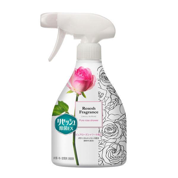 買物 リセッシュ除菌EX フレグランス 新生活 ピュアローズシャワーの香り 本体370ml 花王
