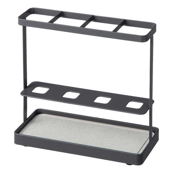 送料無料激安祭 アウトレット シービージャパン アンブレラスタンド 珪藻土付き傘立て スリム グレー 1