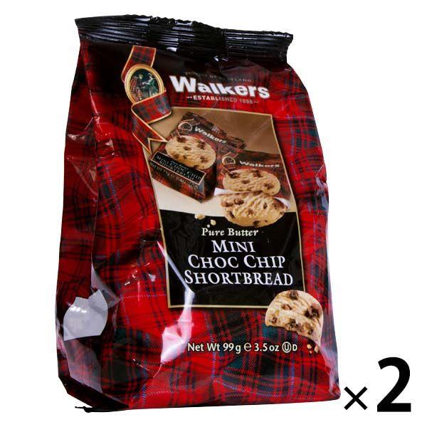 ウォーカー フローパックチョコチップ 2個 ビスケット クッキー ショートブレッド 輸入菓子
