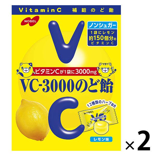 ノーベル製菓 VC-3000のど飴 売れ筋ランキング 割り引き 1セット 2袋入