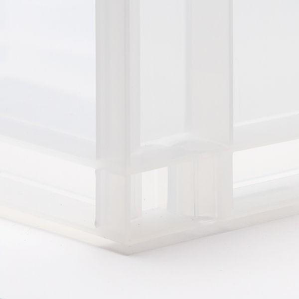 無印良品 ポリプロピレン収納ラック・薄型 幅37×奥行26×高さ9cm 82243949 良品計画|y-lohaco|02