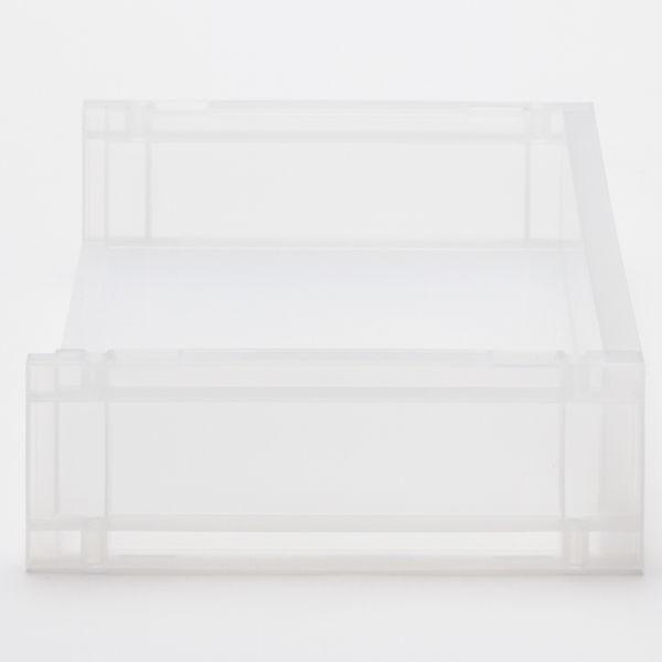 無印良品 ポリプロピレン収納ラック・薄型 幅37×奥行26×高さ9cm 82243949 良品計画|y-lohaco|03
