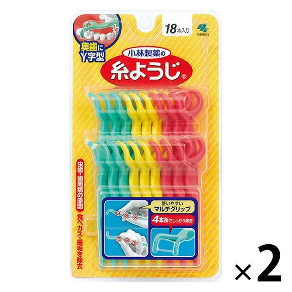 日本限定 小林製薬の糸ようじ Y字型 1セット 18本入 2個 小林製薬 フロスピック デンタルフロス737円 Whitesforracialequity Org