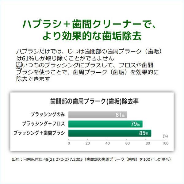 ガム デンタルフロスピック Y字型 1セット(30本入×2個) サンスター GUM 歯周プラーク除去 歯間ケア|y-lohaco|05