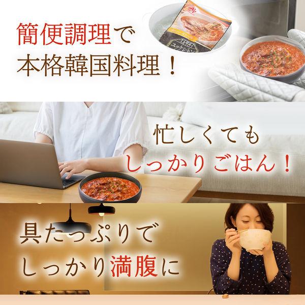 【ロハコ先行販売】ユッケジャンクッパ 国産米入り 1人前(290g) 1セット(7個) 米飯 レトルト 韓国食品 味の素|y-lohaco|06