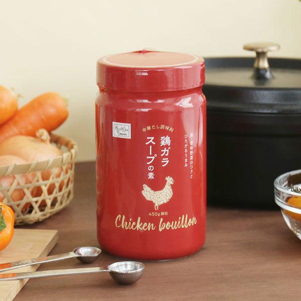 【LOHACO・アスクル限定】鶏ガラスープの素 化学調味料無添加 顆粒 450g 1個 大容量 オリジナル