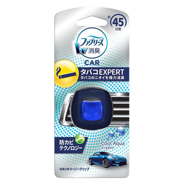 ファブリーズ クルマ用 イージークリップ タバコエキスパート クールアクア 消臭剤 車 芳香剤 Pamp G 最大63 オフ 2 2ml
