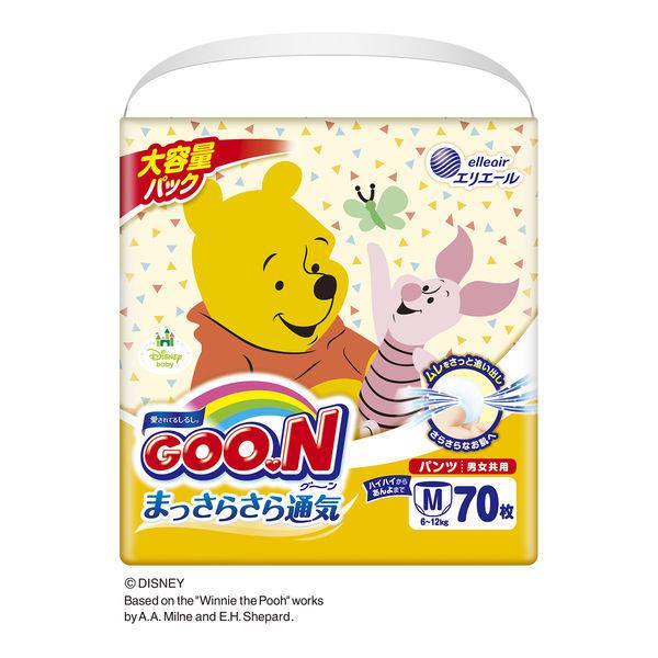 グーン おむつ パンツ M 男女共用 まっさらさら通気 1パック 74枚入 大王製紙 販売実績no 1