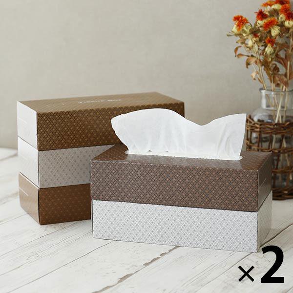 アイテム勢ぞろい ティッシュペーパー 0組 5箱入 オリジナルティッシュ Mocha モカ 5colors 1セット