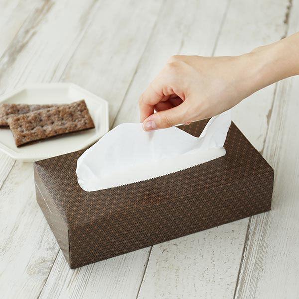 ティッシュペーパー 200組 (5箱入) オリジナルティッシュ MOCHA (モカ)5colors 1ケース(5箱入×12パック)アスクル オリジナル|y-lohaco|02