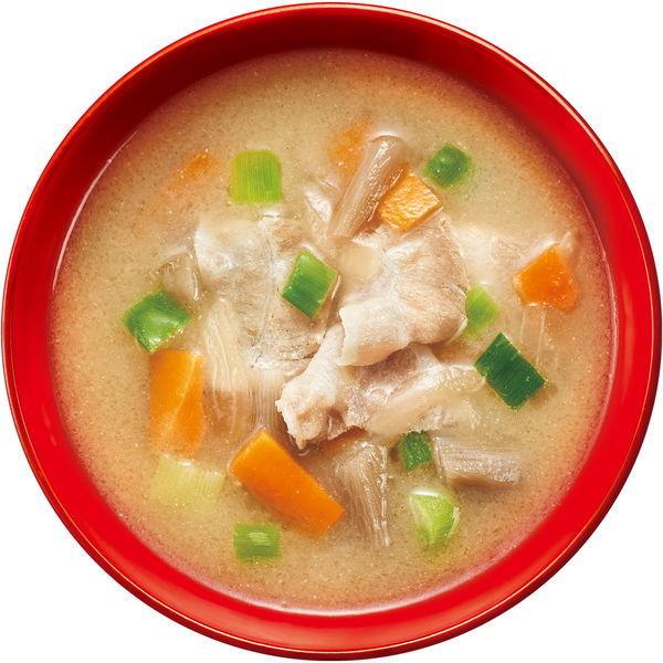 【セール】アサヒグループ食品 アマノフーズ いつものおみそ汁贅沢 豚汁 5個|y-lohaco|04