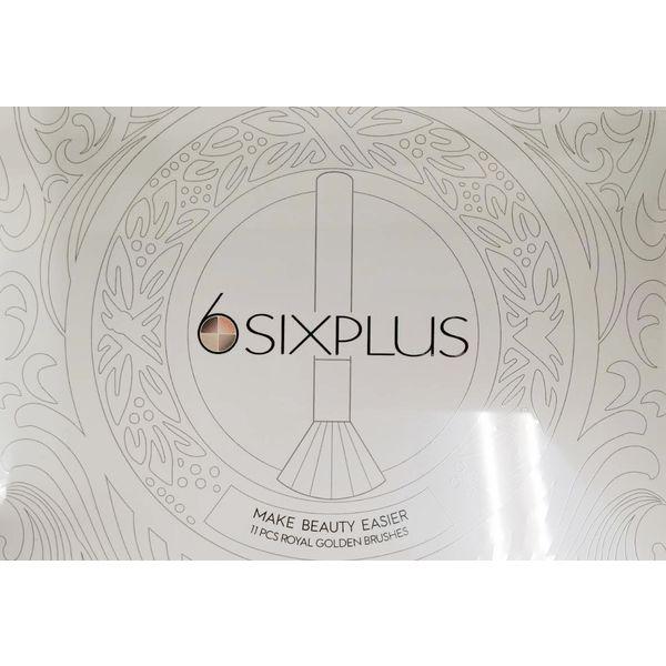 SIXPLUS(シックスプラス) 貴族のゴールドメイクブラシ 11本セット|y-lohaco|08