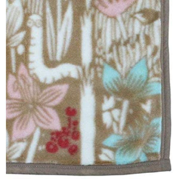 アウトレット ムーミン 花つみムーミン アクリルひざ掛け 1枚 丸眞 ブランケット Lohaco Paypayモール店 通販 Paypayモール