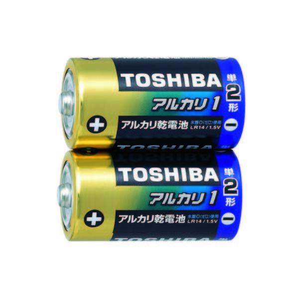 アウトレット TOSHIBA 東芝 アルカリ乾電池 1セット 単2形 新作通販 希望者のみラッピング無料 10本：2本入×5 LR14AG2KP