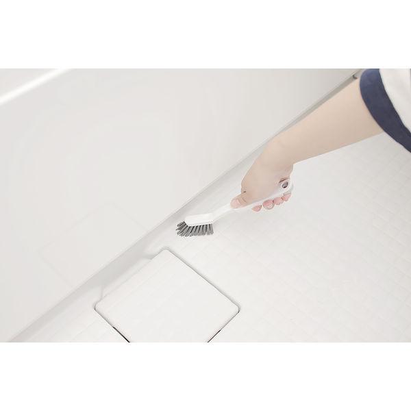 掃除の達人 浴室チョコッと洗い ピンセット付き 排水口 蛇口まわり 掃除用ブラシ ブルー 1個 マーナ|y-lohaco|04