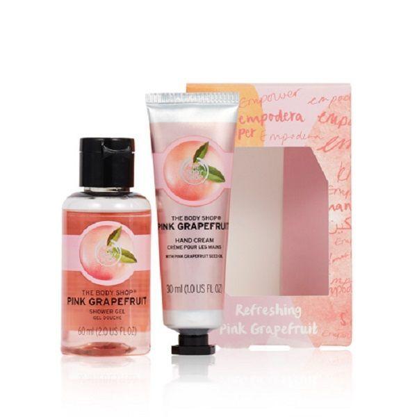 The Body Shop ザボディショップ ピンクグレープフルーツ ハンドamp シャワージェル Kingrun Hokkaido Co Jp