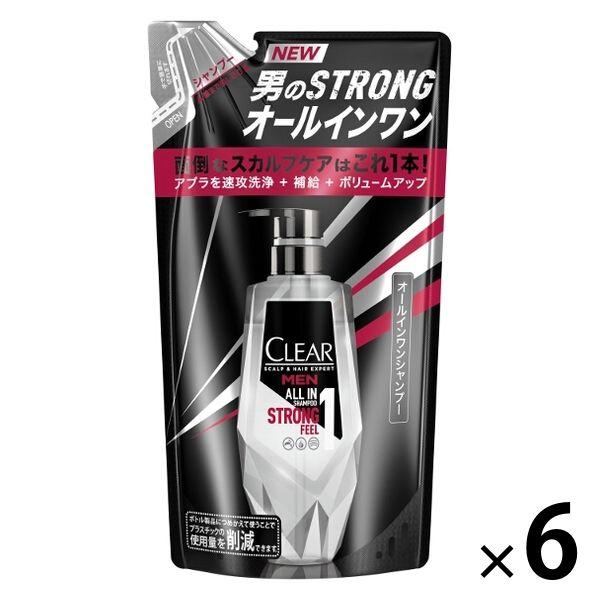 Clear クリアフォーメン メンズ オールインワンシャンプー 男性用 詰め替え 280g 6個 ユニリーバ Segurosaurora Com