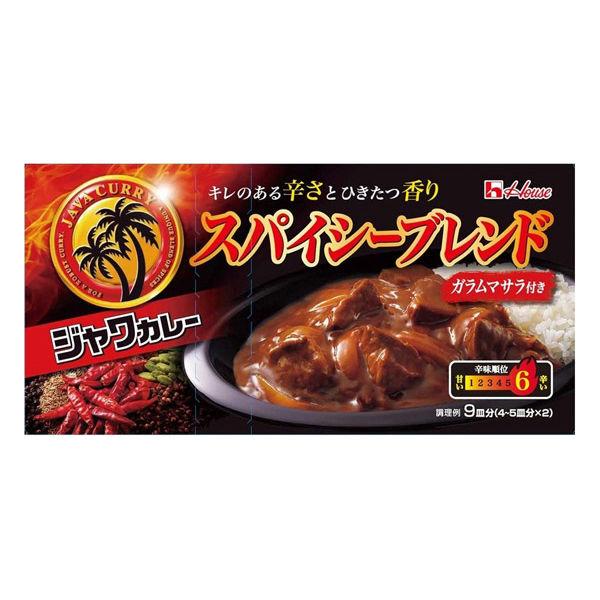 ハウス食品 ジャワカレー スパイシーブレンド 安い 191g 1個 激辛 カレールー 日本全国 送料無料