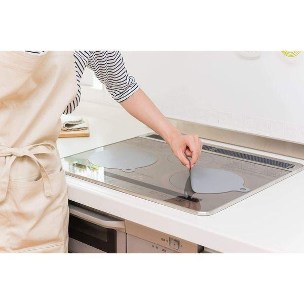 IHマット SOFT NEW 直径21cm NEZU(グレー) お徳用 1セット(2枚入×3個) 東洋アルミエコープロダクツ|y-lohaco|03