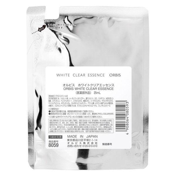 Orbis オルビス ホワイトクリアエッセンス 25ml つめかえ用 Sonicacts Com