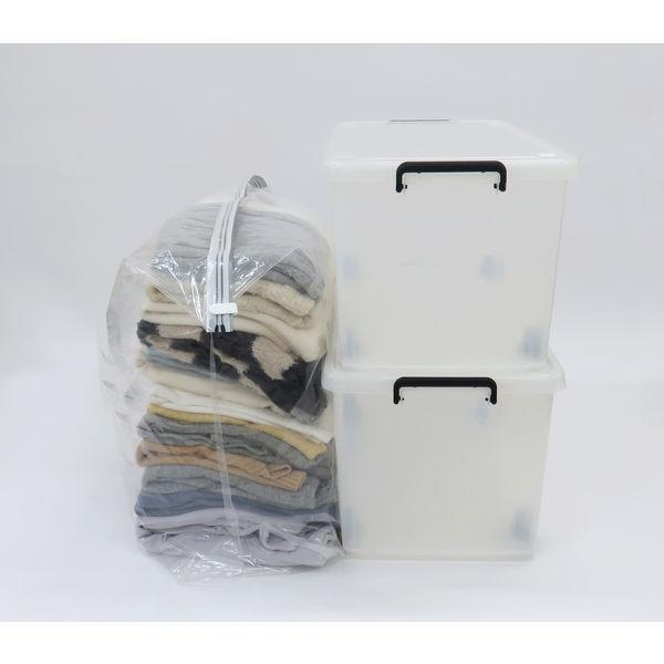 安い購入安い購入スティック掃除機対応 圧縮袋 衣類用 1個 東和産業 クローゼット、ワードローブ