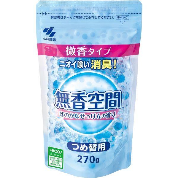 無香空間 ほのかなせっけんの香り 詰め替え用 消臭ビーズ 消臭・芳香剤 270g 1セット(6個) 玄関・部屋・トイレ用 小林製薬 :U880578:LOHACO Yahoo!店 - 通販 - Yahoo!ショッピング 無香空間 ほのかなせっけんの香り 詰め替え用 消臭ビーズ 消臭・芳香剤 270g 1セット(6個) 玄関・部屋・トイレ用 小林製薬 :U880578:LOHACO Yahoo!店 - 通販 - Yahoo!ショッピング