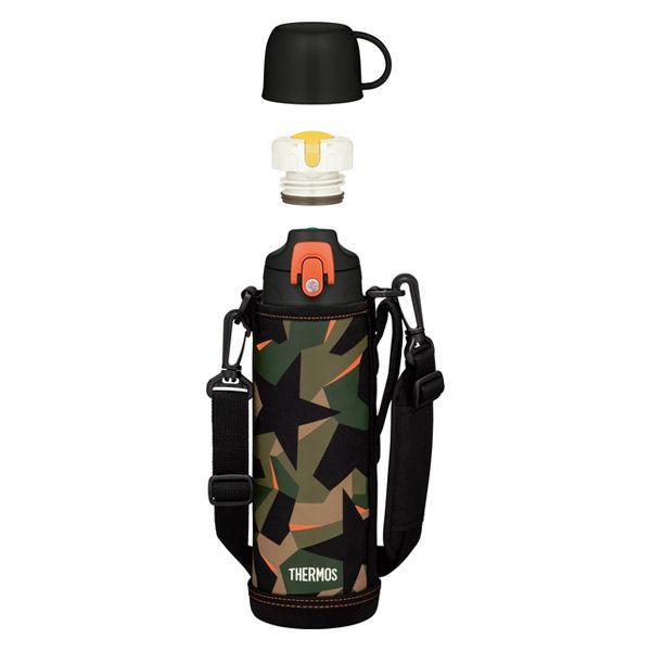 サーモス THERMOS 水筒 真空断熱2ウェイボトル 1000ml ブランド品専門の 子供 1個 グリーンカモフラージュ ECO FJJ-1000WF サーモス THERMOS 水筒 真空断熱2ウェイボトル 1000ml ブランド品専門の 子供 1個 グリーンカモフラージュ ECO FJJ-1000WF