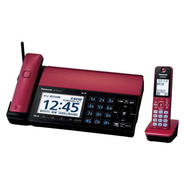 パナソニック Fax Kx Pd915dl R レッド デジタルコードレス普通紙ファクス 子機1台タイプ