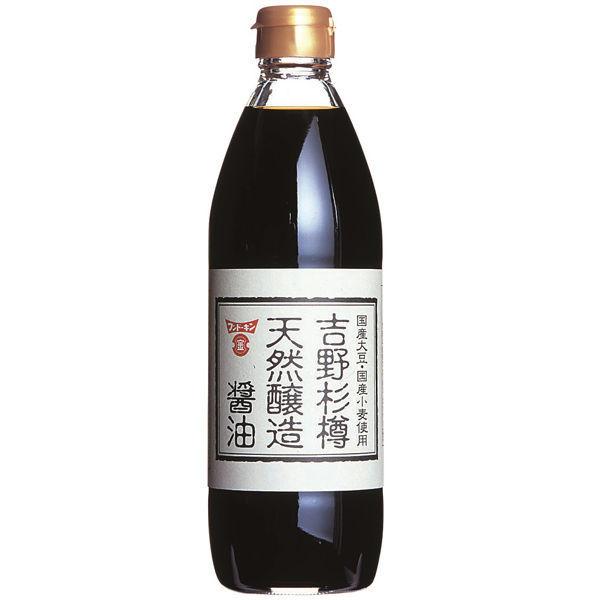 日本に日本にフンドーキン醤油 吉野杉樽天然醸造醤油 500ml 3本 醤油