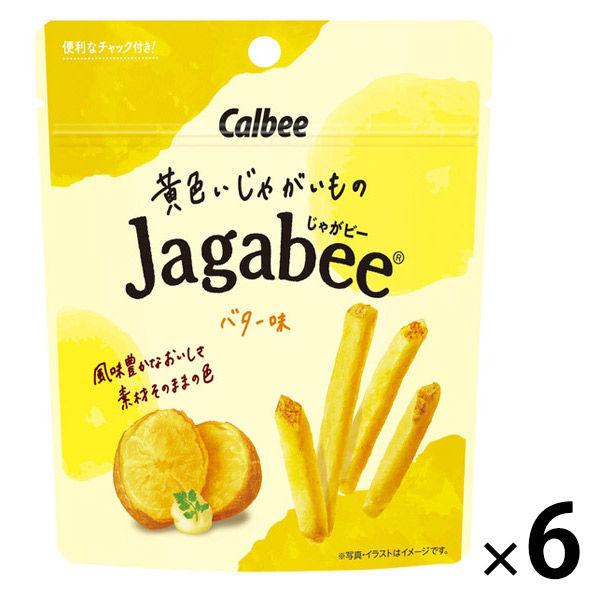カルビー 黄色いじゃがいものjagabeeバター味 38g 6袋 スナック菓子 Legacytampa Com